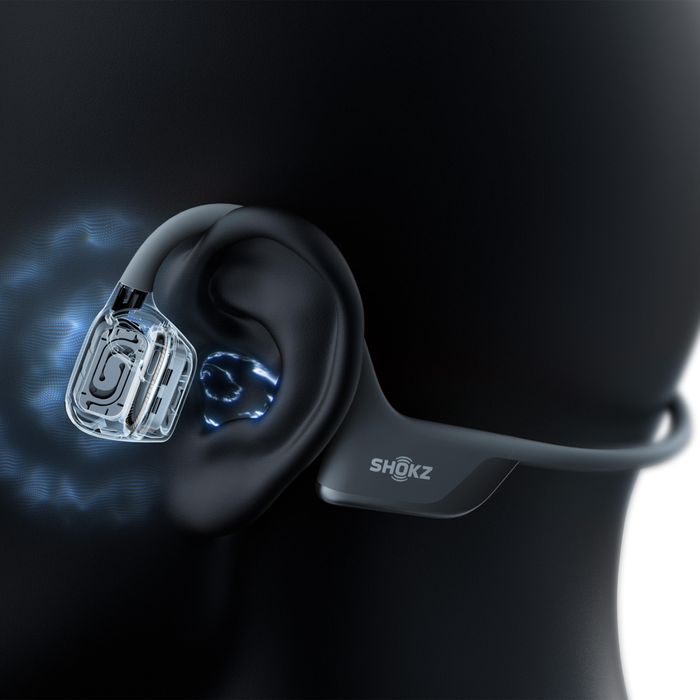 Auriculares desportivos condução óssea OpenRun Pro 2 Preto