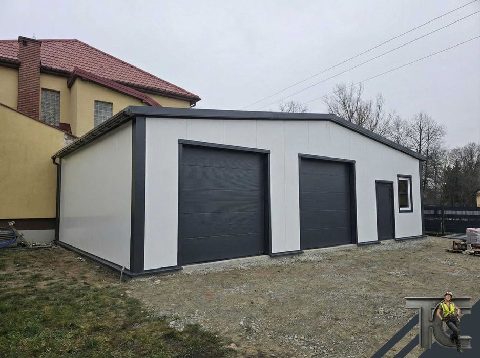 Garaże z Płyty Warstwowej, Hale, Pawilony, Warsztaty – PRODUCENT