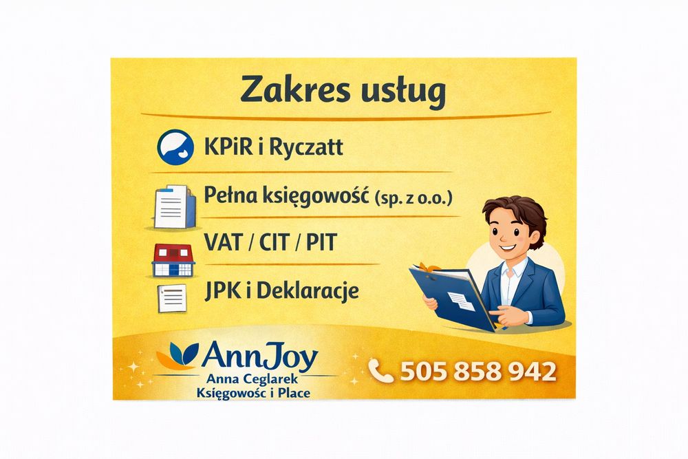 Biuro rachunkowe, księgowość, kadry i płace, JDG , spółki