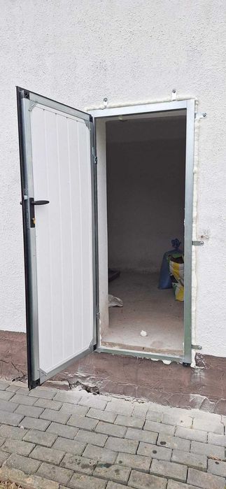 Drzwi zewnętrzne stalowe na wymiar 100 x 210 cm Dostawa Gratis