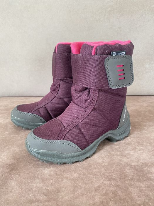 Чобітки термо зимові водовідштовхуючі для дівчинки