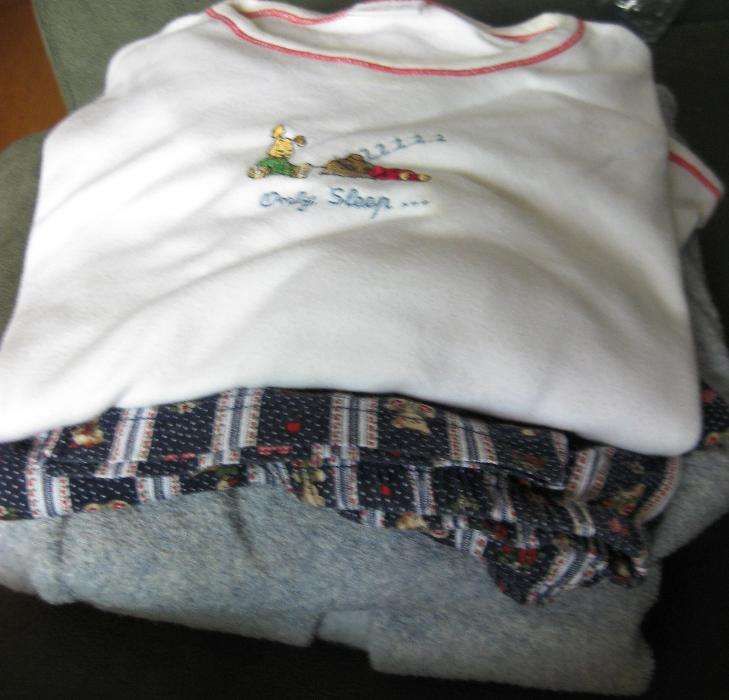 Sonho de Pijama 3 Peças Novo Algodão Novo Marca Mira