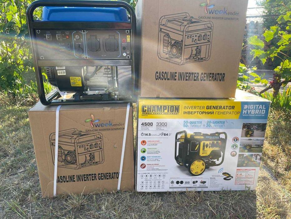 Інверторний генератор Champion C4500i (500302-UA)