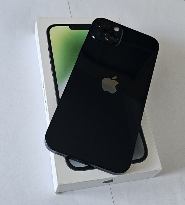 iPhone 14 Plus 256GB Midnight 84% Baterii Bez SIM Lock Pudelko