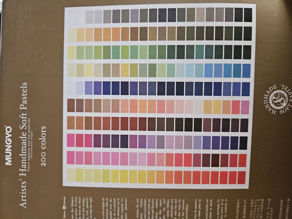 Mala c/ 200 pastel seco soft handmade - Mungyo Gallery