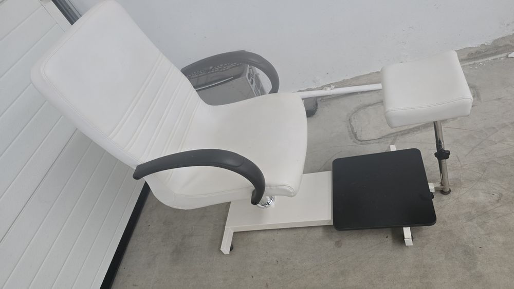 Cadeira de pedicure com apoio