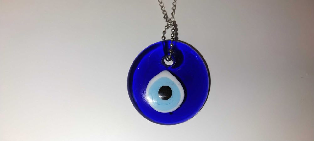 Кулон амулет медальон подвеска "Blue Eye"
