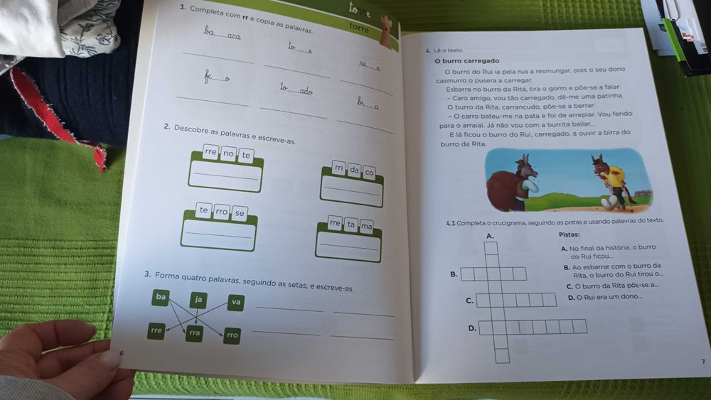 Caderno de Consolidação de leitura e escrita