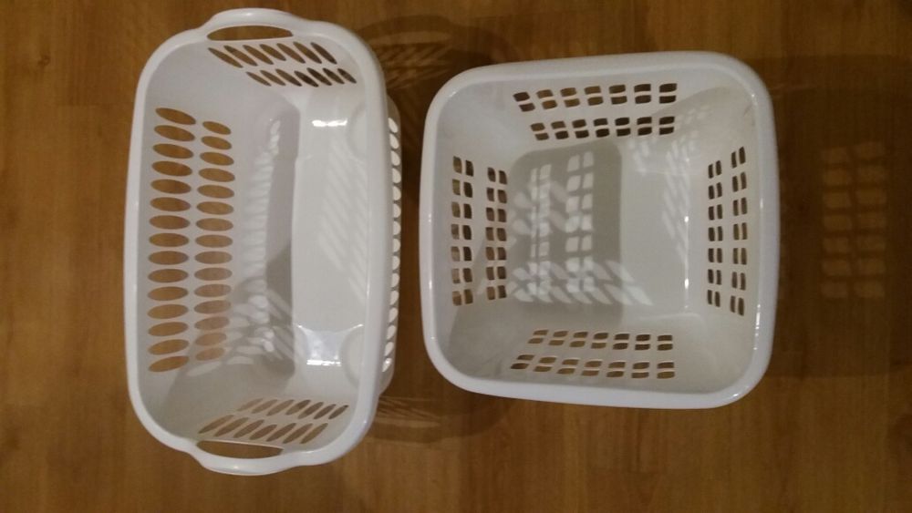 Cestos de plástico para arrumação