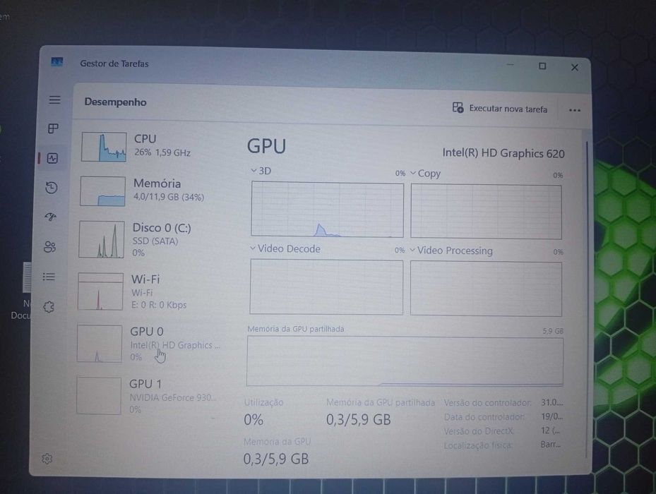 HP 450G4 i5 7200U + 2 Gráficas + 12GB RAM + SSD