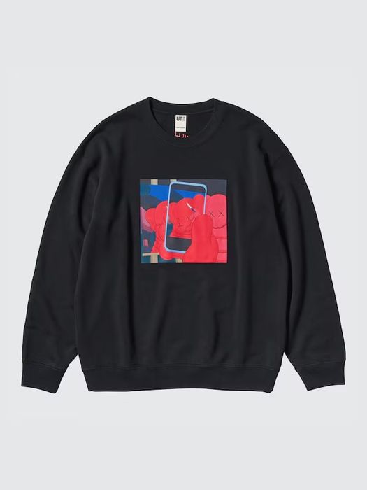 Костюм Uniqlo  Kaws Warhol Graphic Sweatshirt Black