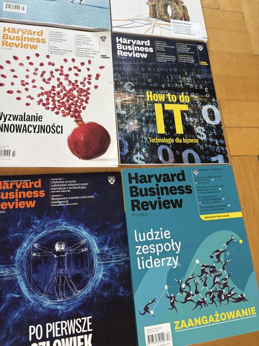 Zestaw magazynow Harvard Business Review