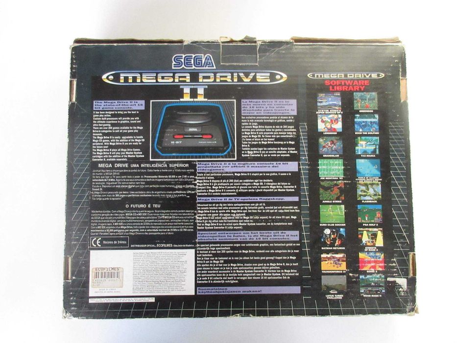 SEGA MEGA DRIVE - Consola Mega Drive II COMPLETA