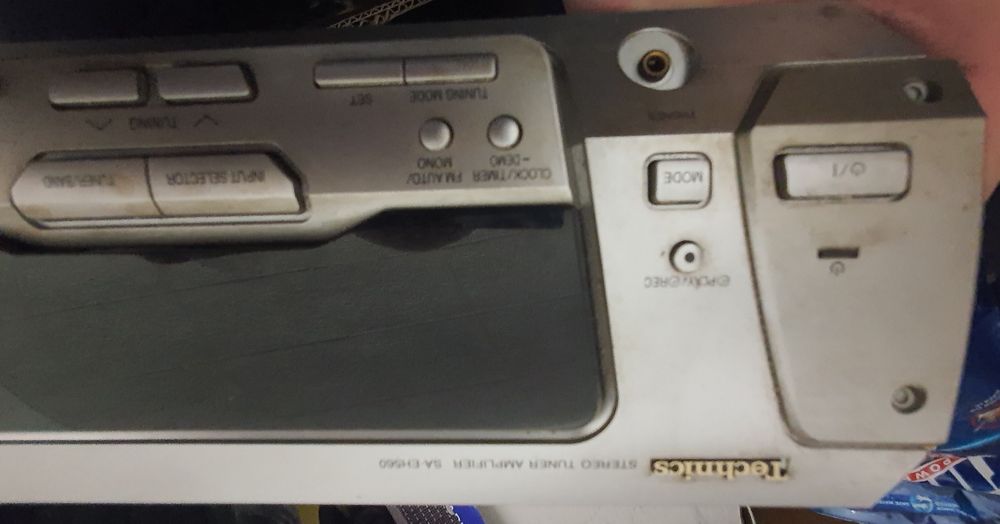 Technics amplituner stan nieznany swieci kolumny gratis
