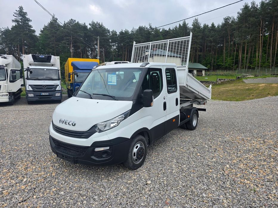 Iveco Daily  VECO Daily Doka Brygadówka 35C14 Wywrot 2018r 153 000 km 2.3 136 KM