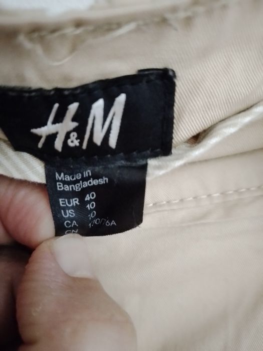 calças homem verão h&m