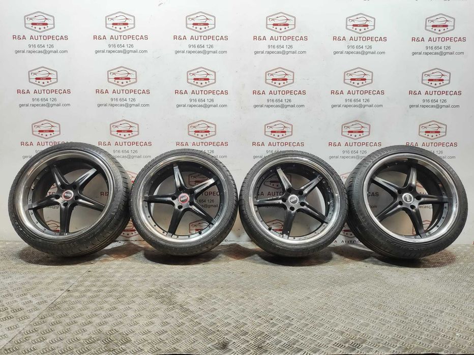 Conjunto Jantes R19 Lexus BK Racing BK993 Style Deep Dish Original
