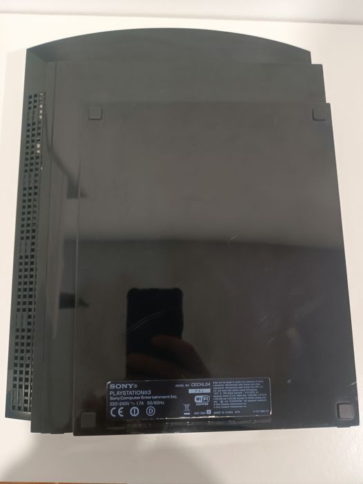 PS3 Fat 320GB (Manutenção Completa) +2  Comandos + Cabos + 4 Jogos