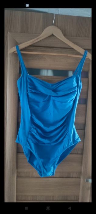 Śliczny niebieski strój kąpielowy Marks & Spencer rozm Xl -XXL