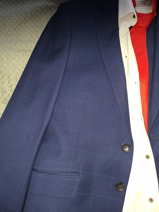 Garnitur młodzieżowy na 182 cm wzrostu slim