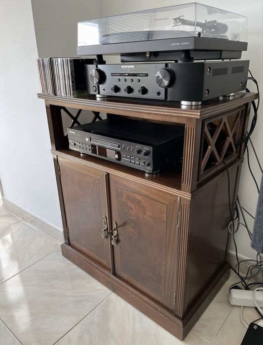 Movel vintage de sala / movel Madeira Hi- Fi