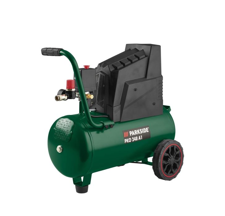 PARKSIDE® Kompresor PKO 248 A1 z kółkami, 24 l