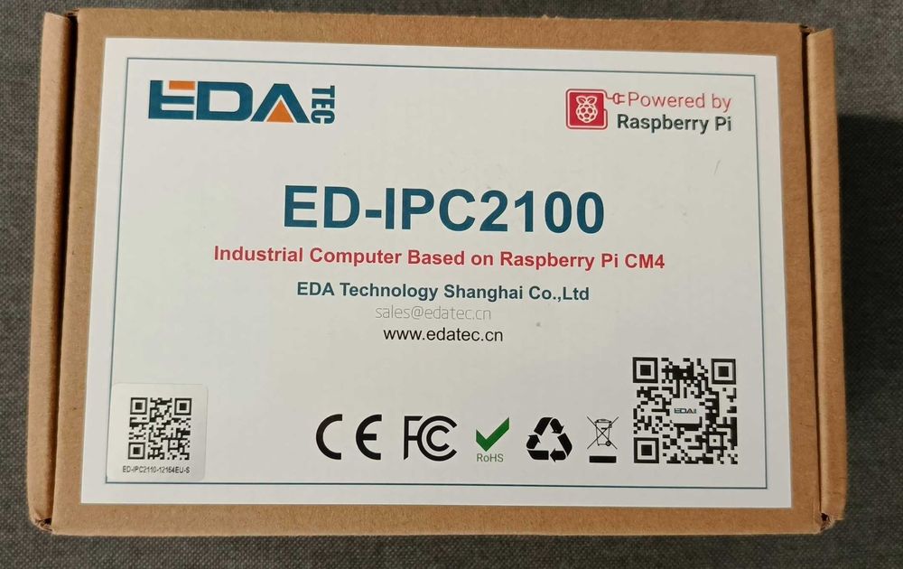 EDATEC ED-IPC2100 – Komputer przemysłowy oparty na Raspberry Pi CM4 – NOWY