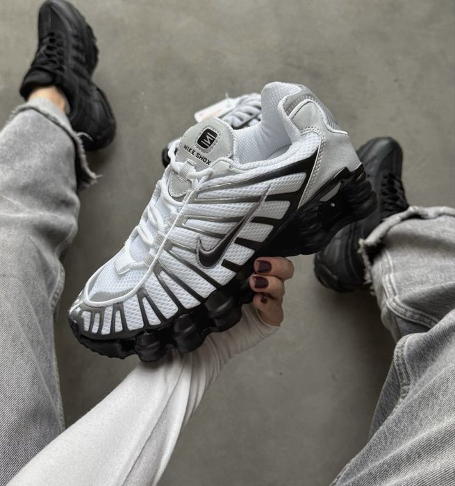 !БЕЗ Передплат! Nike Shox TL White Silver