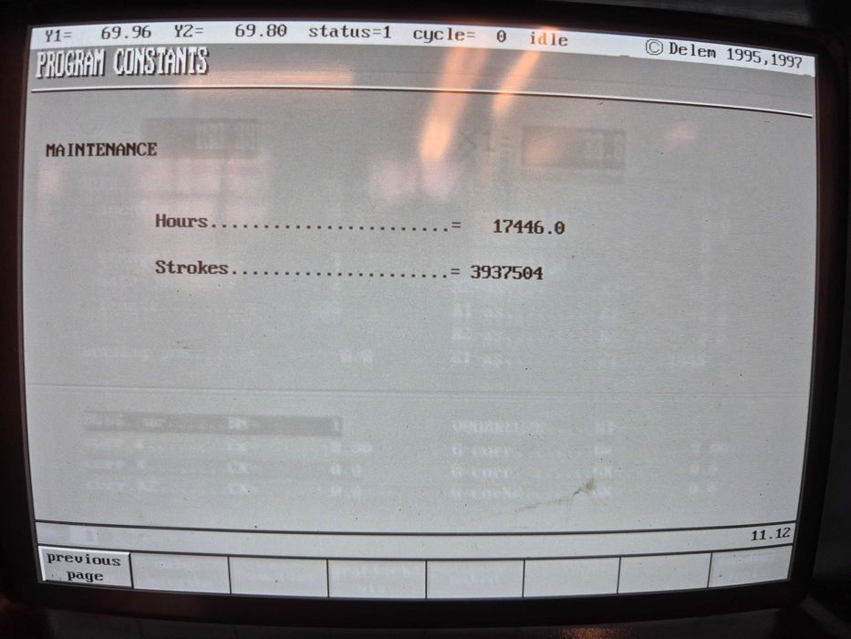 Prasa krawędziowa DARLEY EHP-L 110 31/25