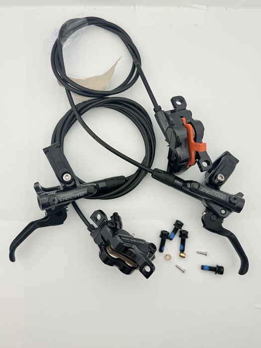 Нові гідравліні гальма Shimano Deore M6120 4 поршеві