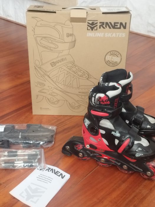 Rolki łyżwy wrotki 3w1 Raven 29-32