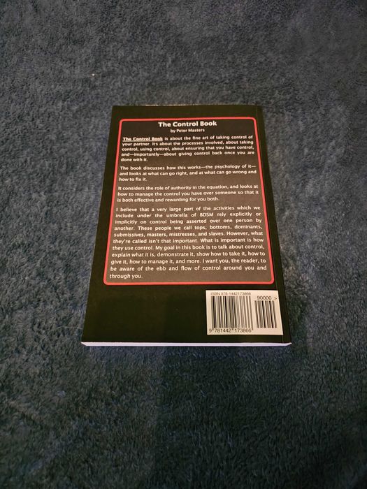 The Control Book Peter Masters