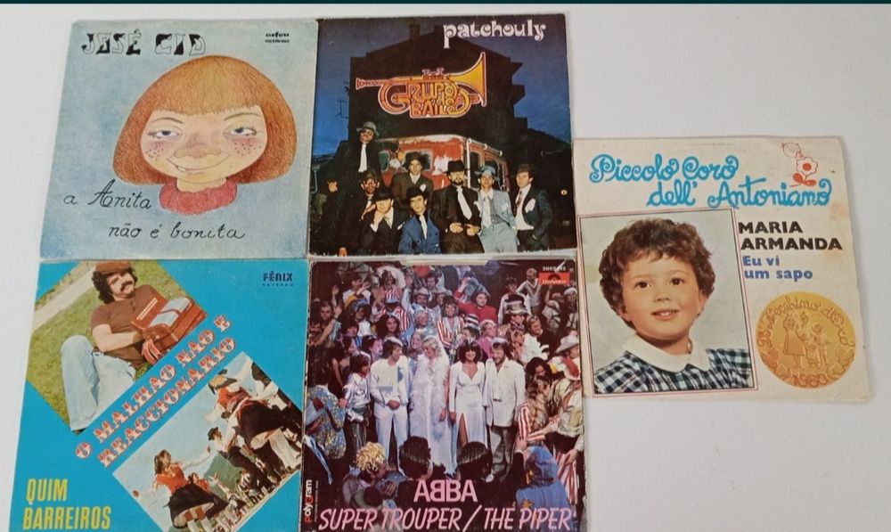 Vinis Amália, Beatles,Edith Piaf, etc