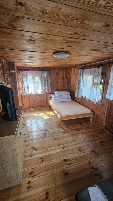 Duży domek nad jeziorem Białym