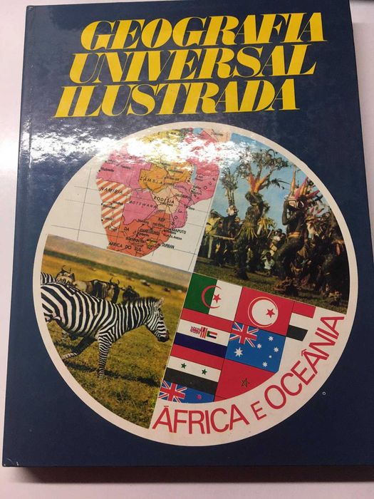 4 Livros de Geografia Universal Ilustrada