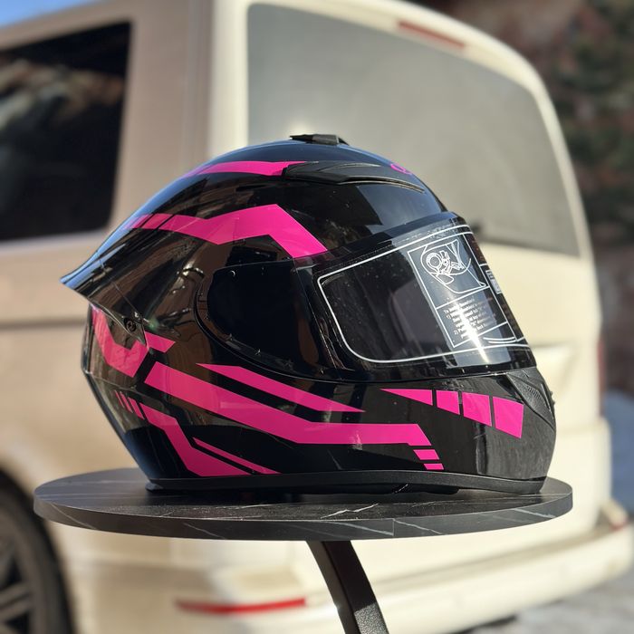 Мотошолом інтеграл QIKE + подарунок / мотошлем