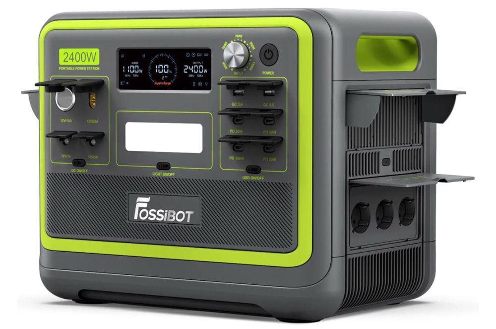 Зарядна станція Fossibot F2400 Електростанція
