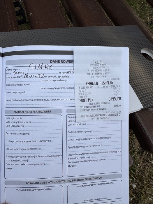 Rower górski cube AIM EX