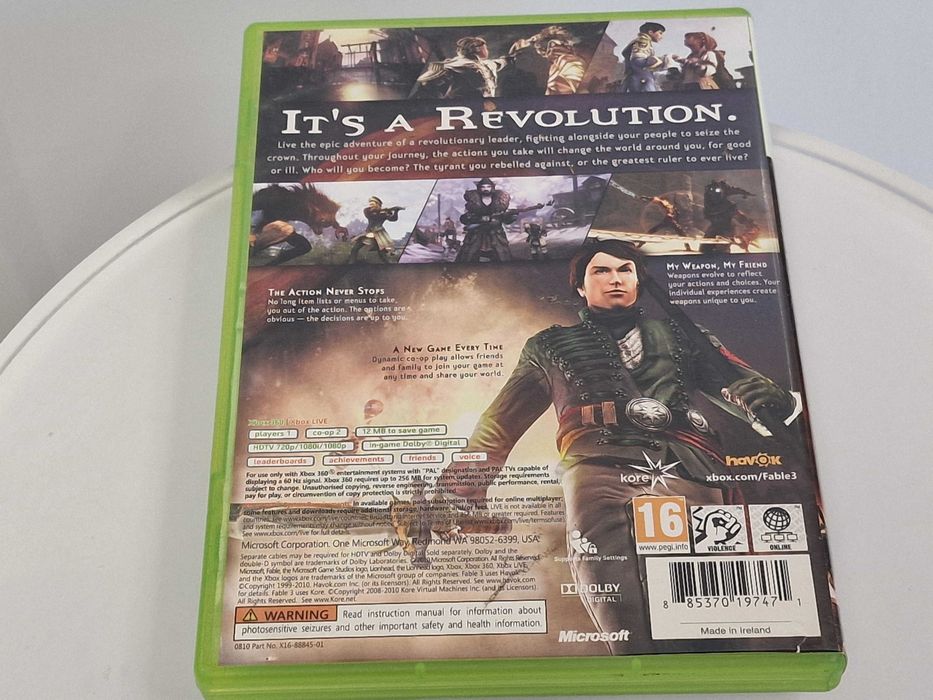 Fable III XBOX 360 Sklep Zamiana