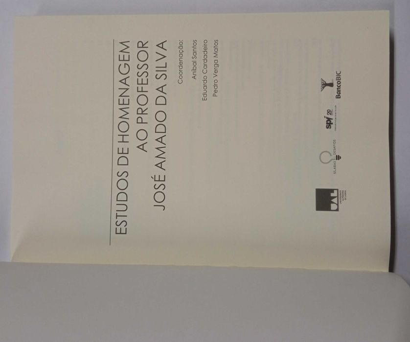 Estudos de Homenagem ao Professor José Amado da Silva