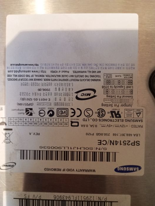 Продам  жесткий диск