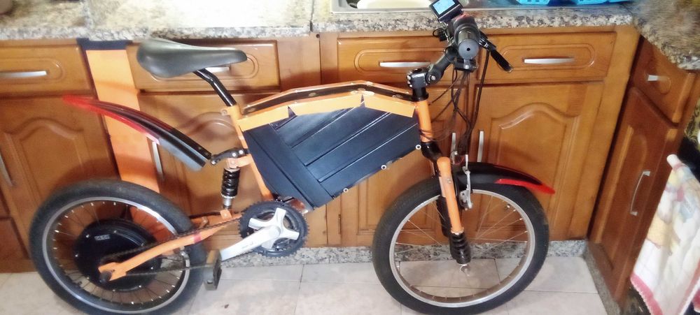 BMX elétrica projeto DIY