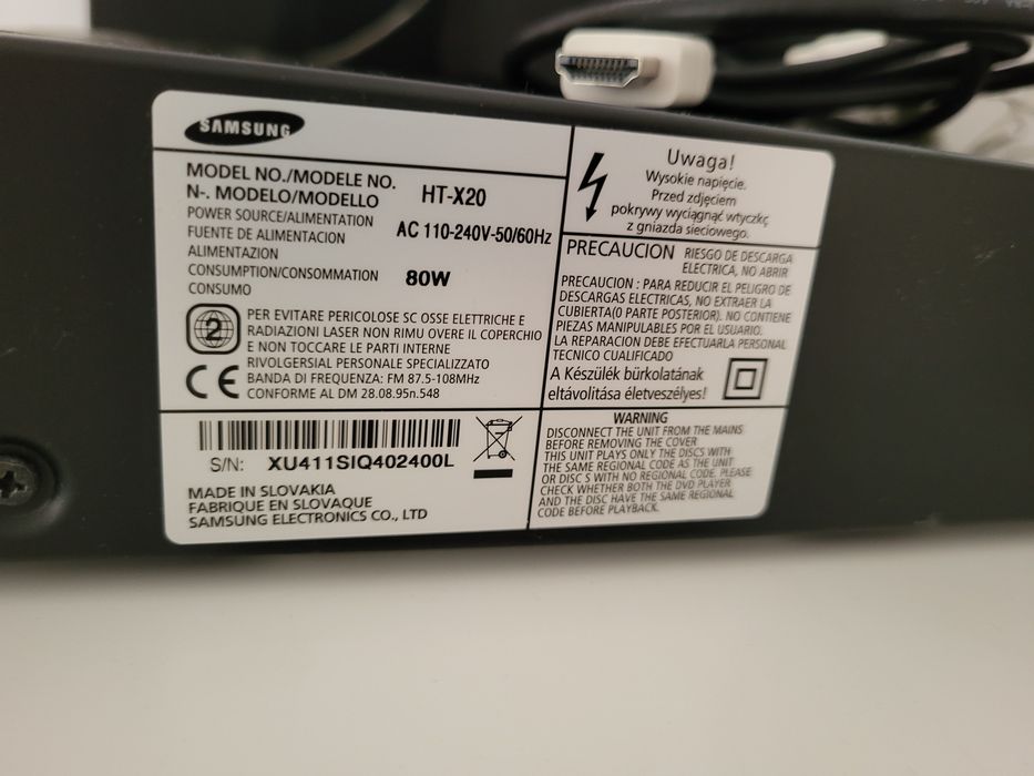 Dvd home cinema  samsung