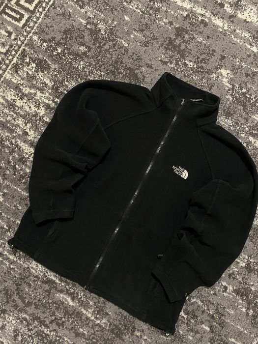 Шерпа флісова фліска The North Face М-Л розмір чорного кольору
