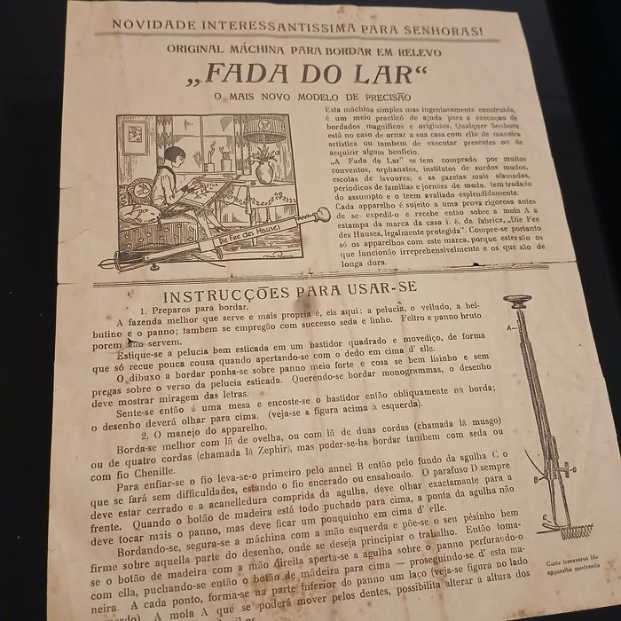 Máquina para bordar