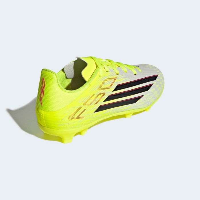 Chuteiras de Futebol Criança F50 League FG/MG Amarelo