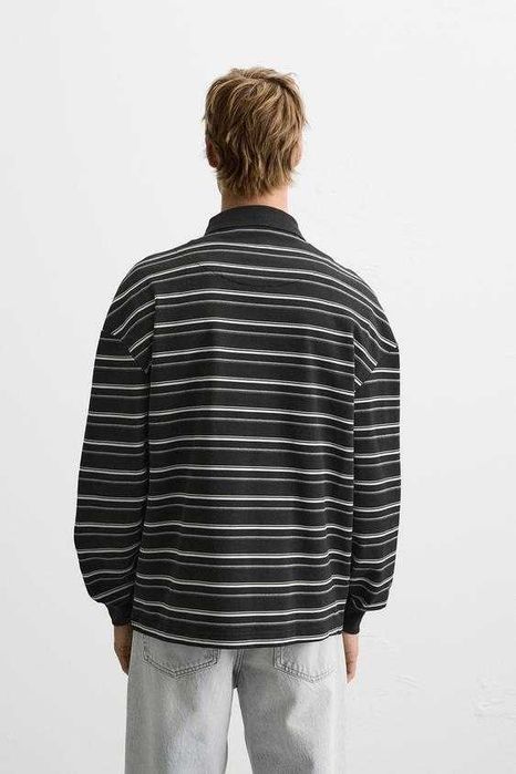 Поло з довгим рукавом Zara, кофта - М