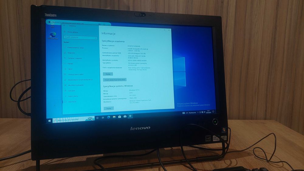 Komputer stacjonarny Lenovo ThinkCentre M71z All-in-One.