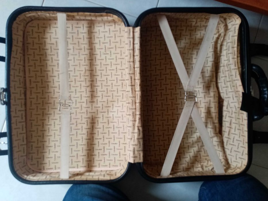 Mala de oficial da Academia Militar vintage