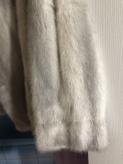 Полушубок  натуральный норковый